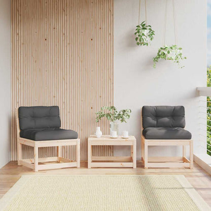 vidaXL Garden Sofa Solid Wood Pine