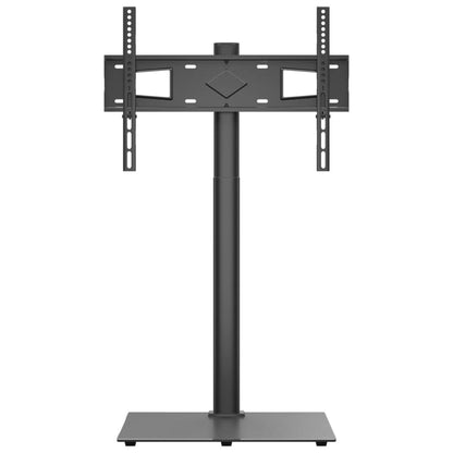 vidaXL Corner TV Stand 1-Tier for 32-65 Inch Black 3