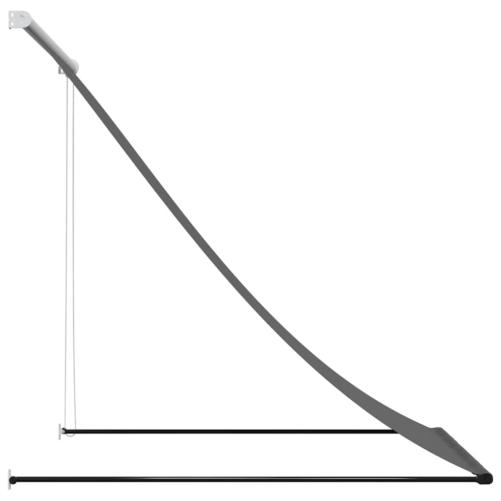 vidaXL Retractable Awning | Anthracite 4