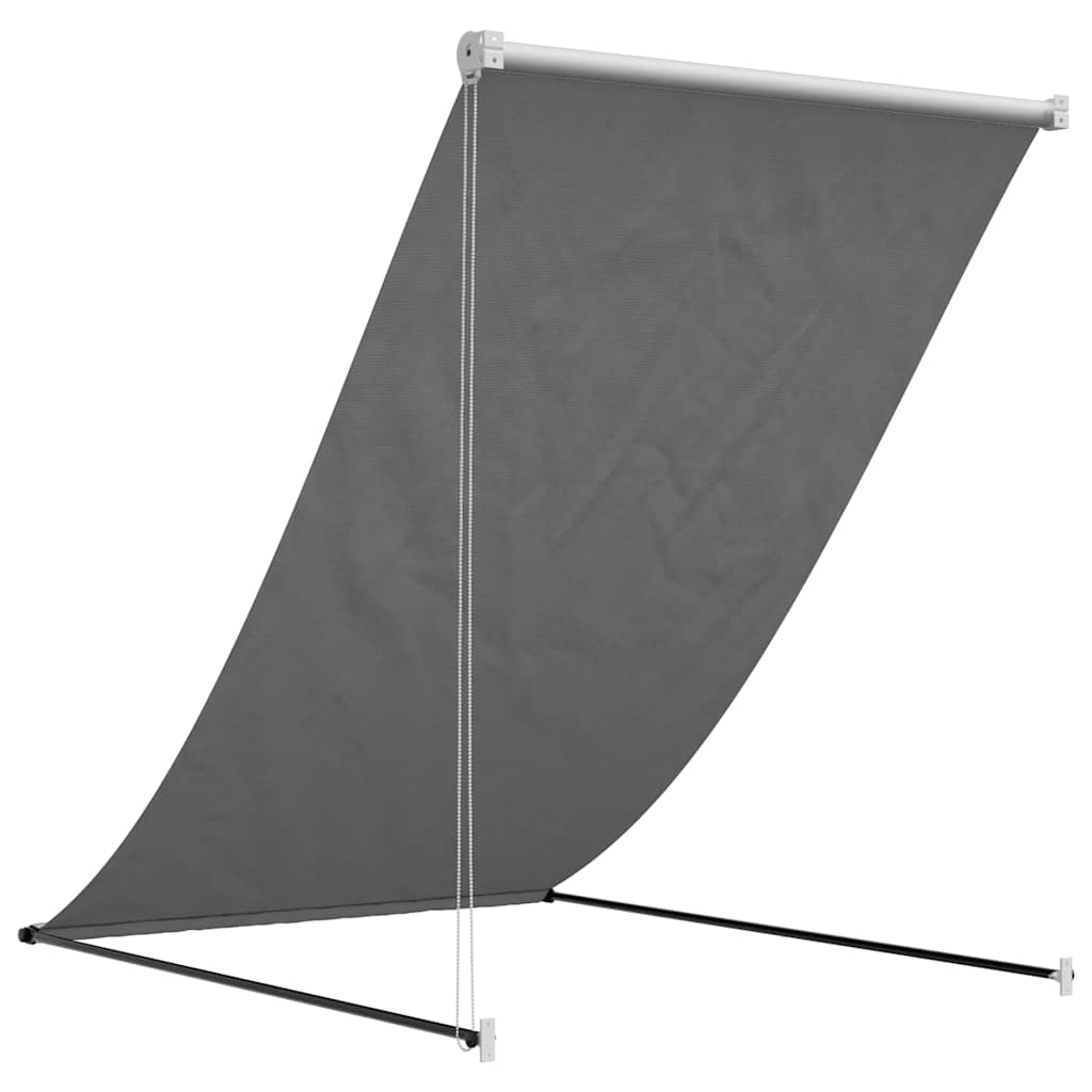 vidaXL Retractable Awning | Anthracite 5