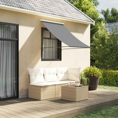 vidaXL Retractable Awning | Anthracite 1