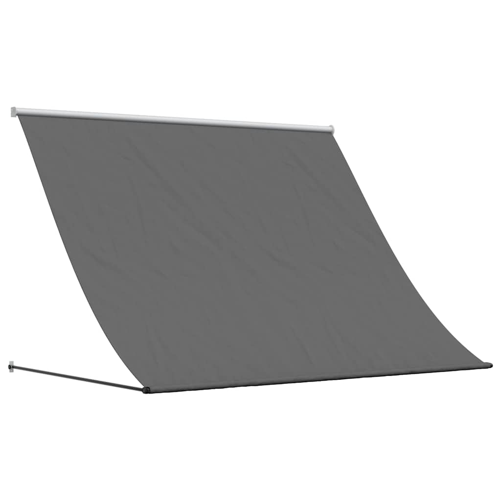 vidaXL Retractable Awning | Anthracite | Steel, Polyester | 250x150 cm 2