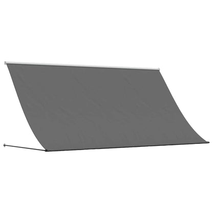 vidaXL Retractable Awning | Anthracite | Steel | 300 x 150 cm | Retractable 2