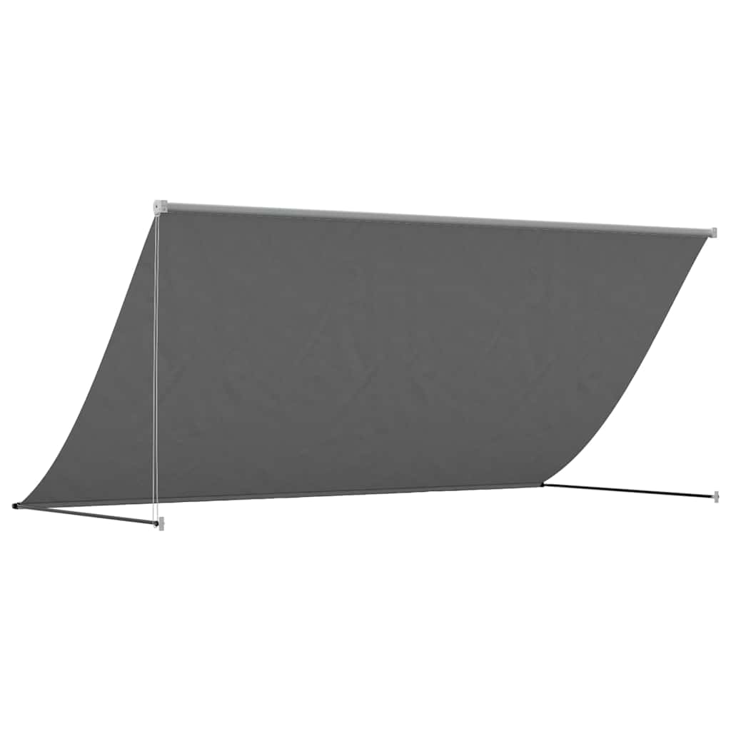 vidaXL Retractable Awning | Anthracite | Steel | 300 x 150 cm | Retractable 5