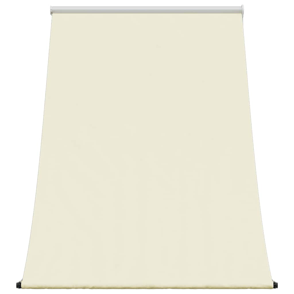 vidaXL Retractable Awning Cream 150x150 cm Fabric and Steel 3