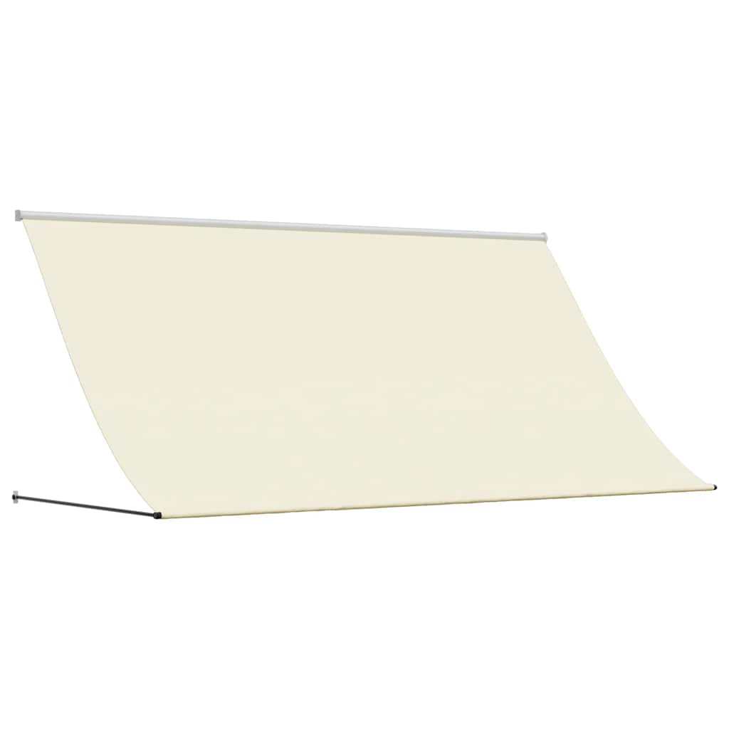 Retractable Awning Fabric and Steel Cream 300 x 150 cm