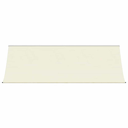 Retractable Awning Fabric and Steel Cream 350 x 150 cm