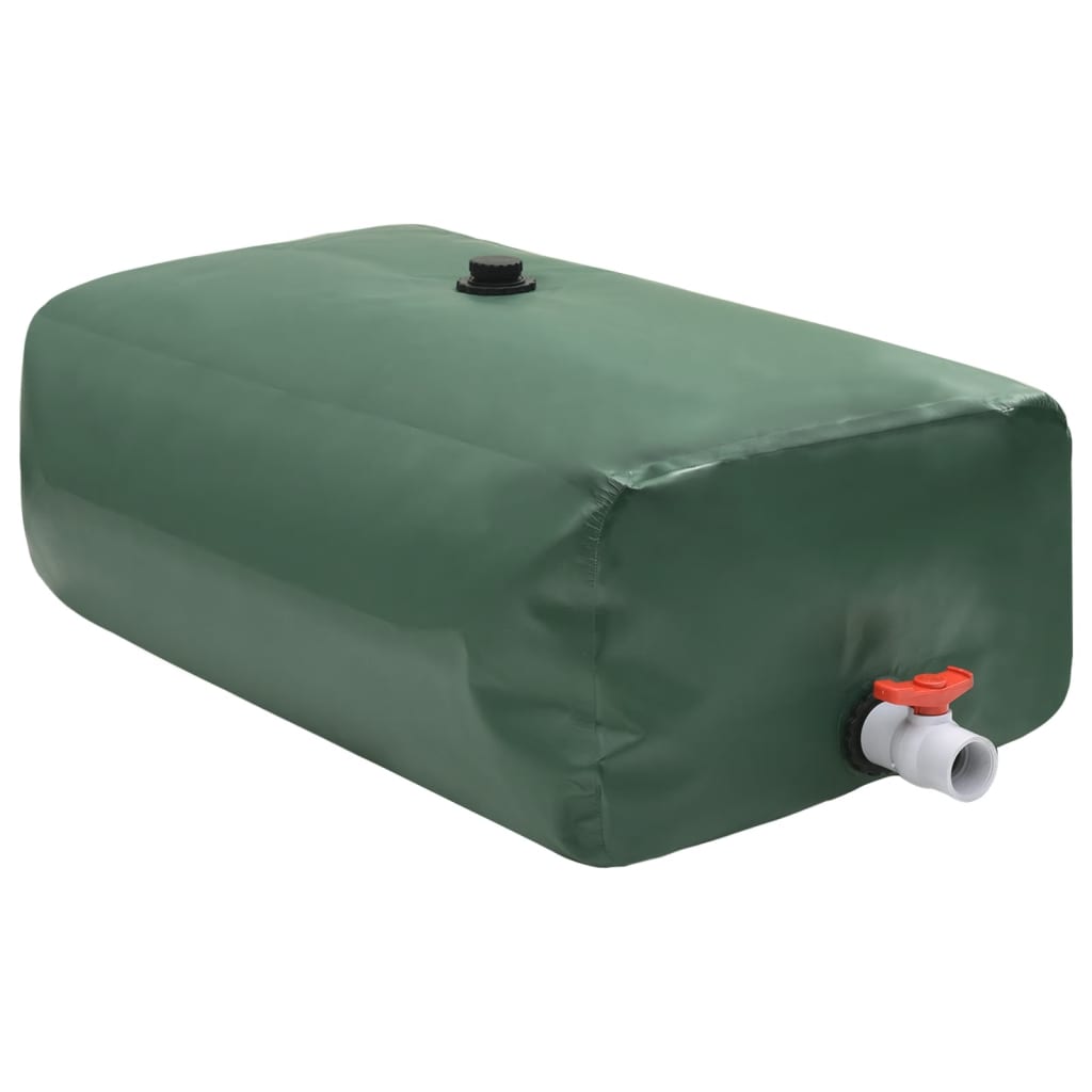 vidaXL Water Tank with Tap Foldable 360 L PVC 1