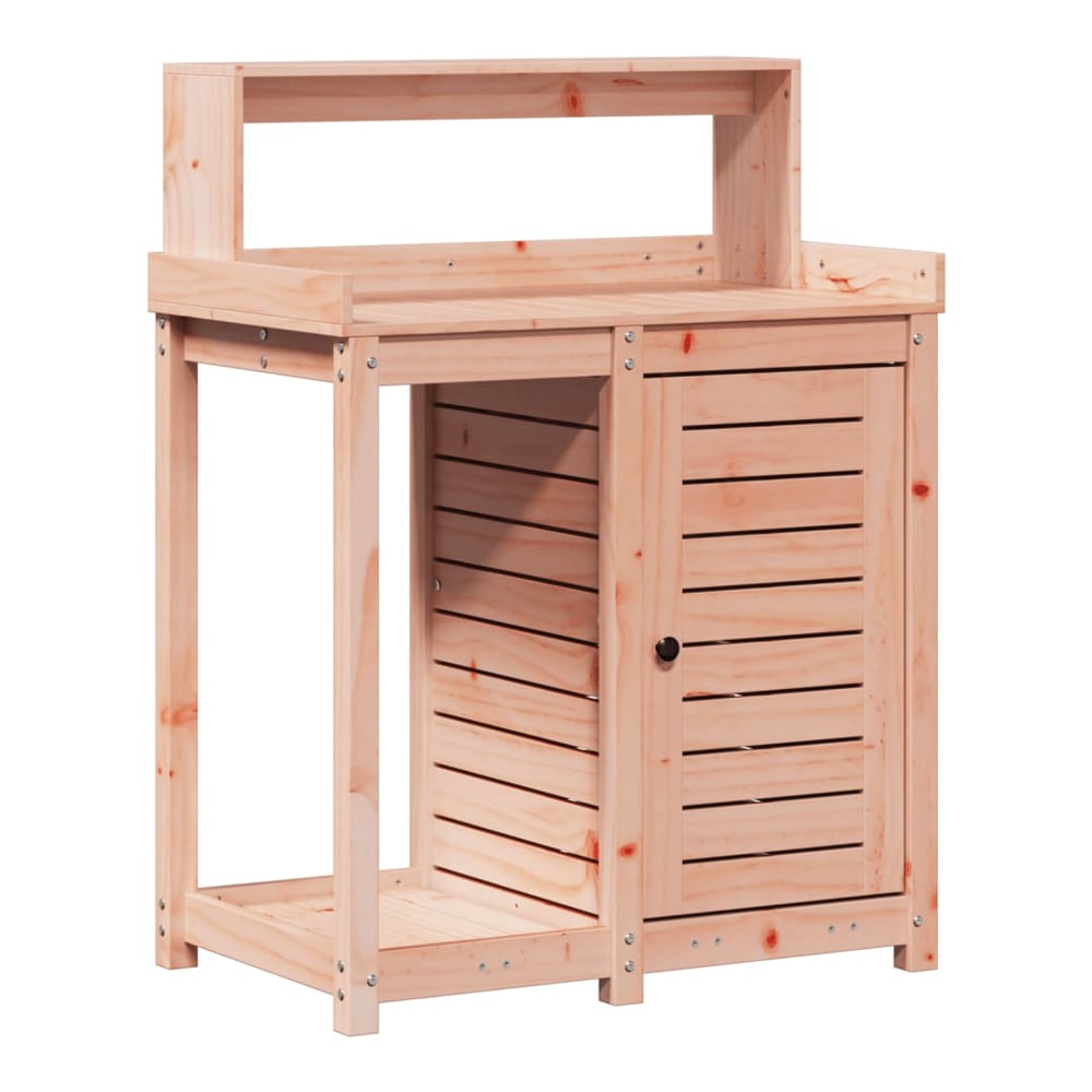 Potting Table with Shelves 82,5x50x109,5 cm Solid Wood Pine Natural douglas