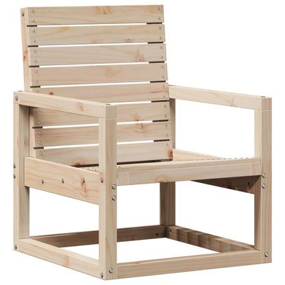 vidaXL Garden Chair 57.5x63x76 cm Solid Wood Pine 2