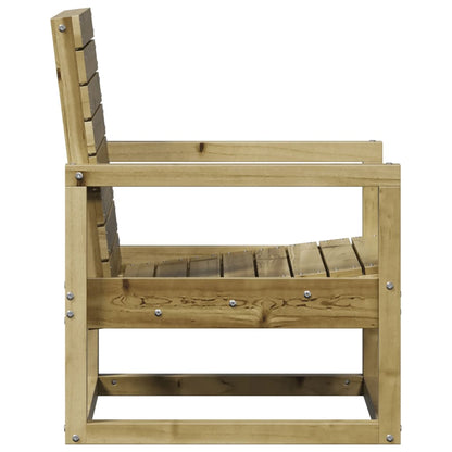 vidaXL Garden Chair 57.5x63x76 cm Impregnated Wood Pine 5