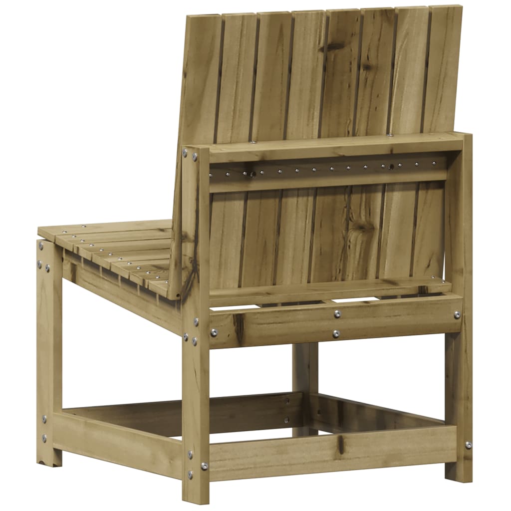vidaXL 3 Piece Garden Lounge Set Impregnated Wood Pine 6