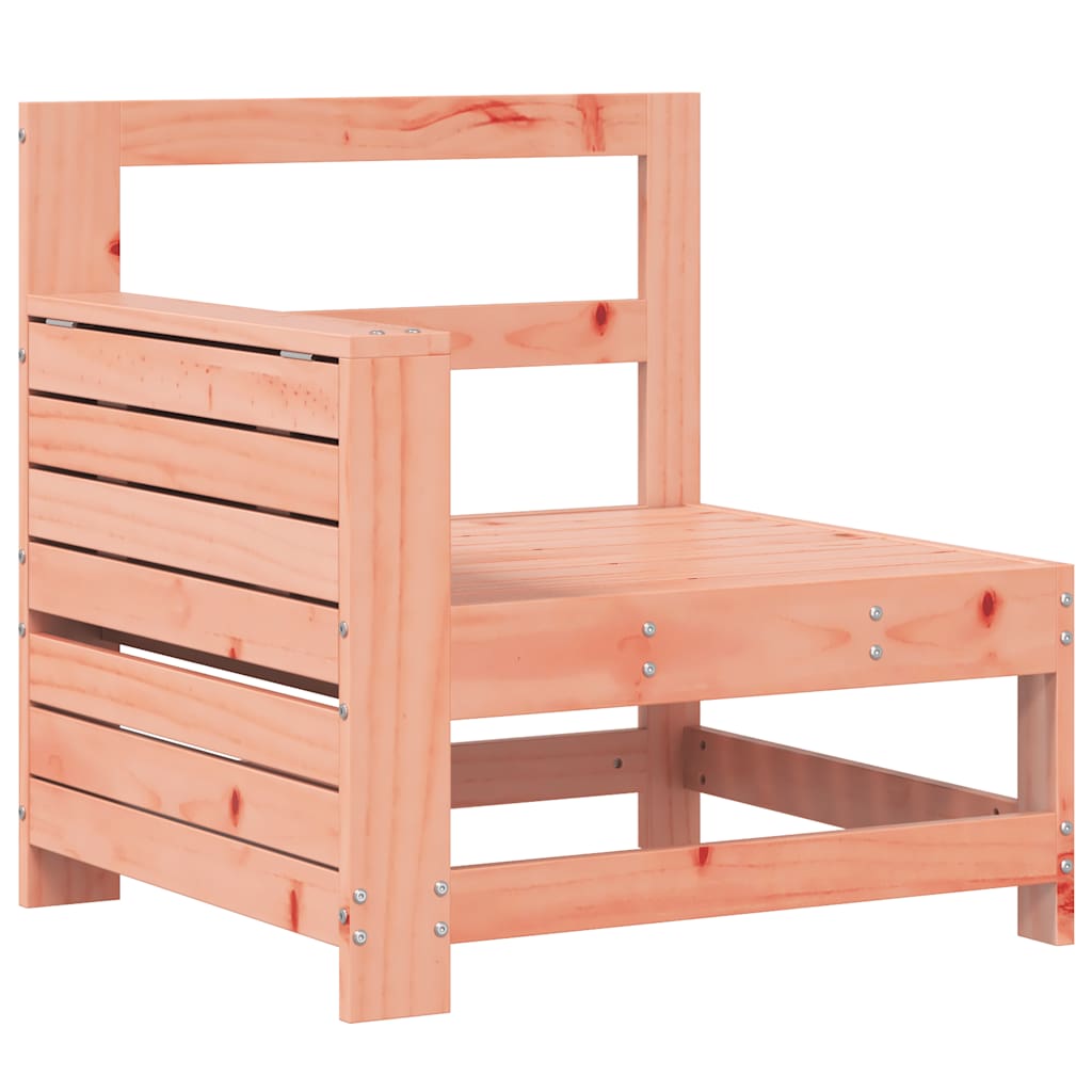 vidaXL Garden Armrest Sofa with Side Table Solid Wood Douglas 2