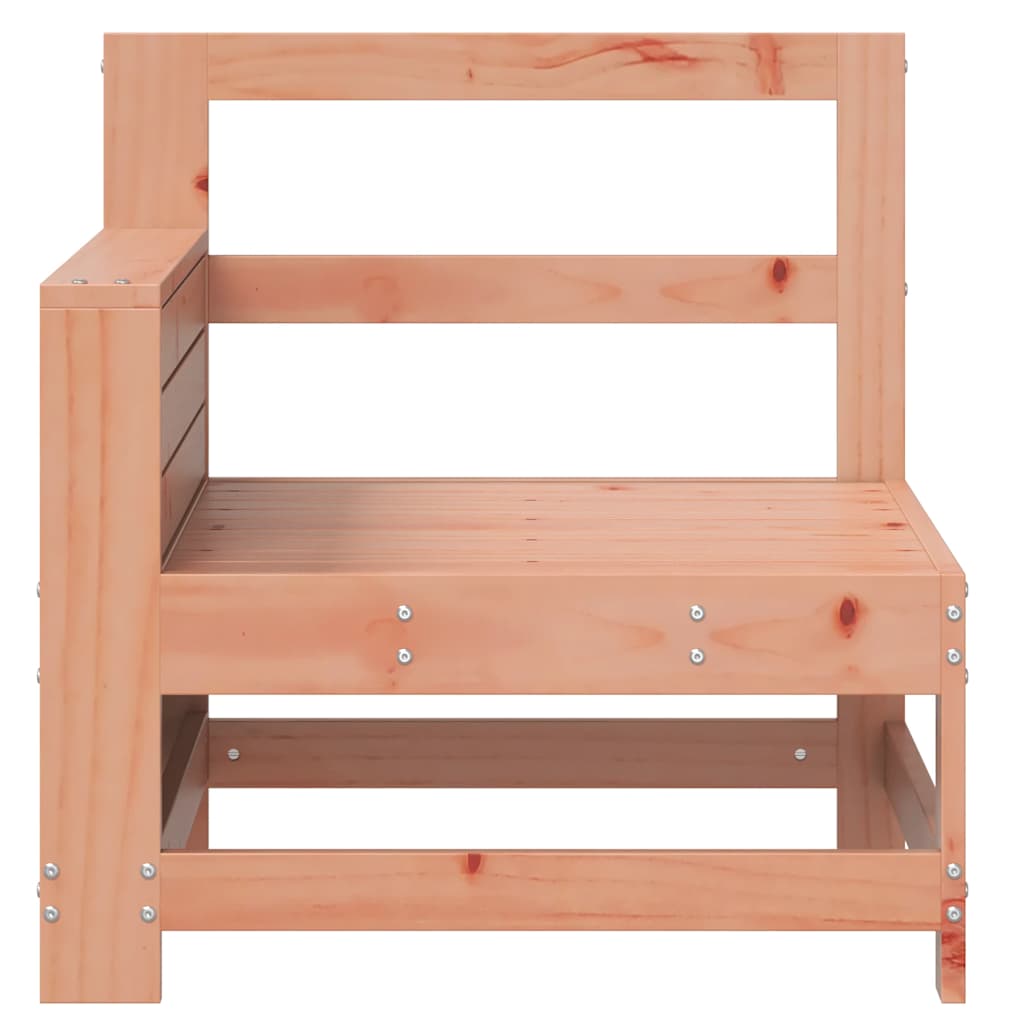 vidaXL Garden Armrest Sofa with Side Table Solid Wood Douglas 4