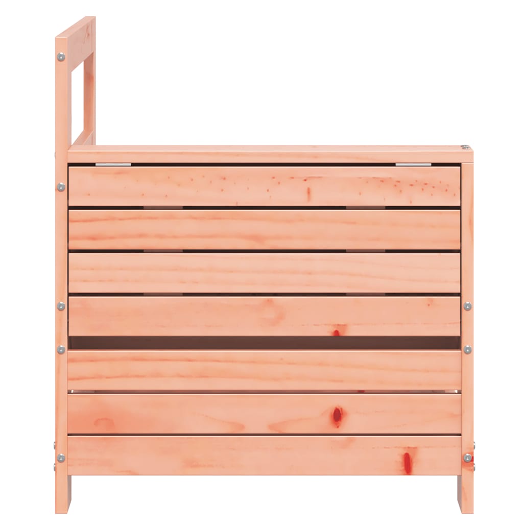 vidaXL Garden Armrest Sofa with Side Table Solid Wood Douglas 5