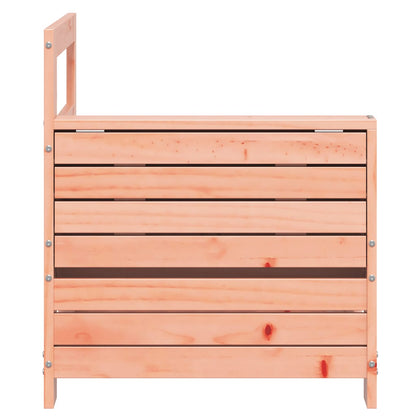 vidaXL Garden Armrest Sofa with Side Table Solid Wood Douglas 5