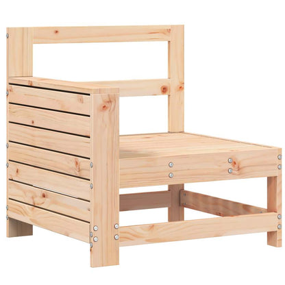vidaXL Garden Armrest Sofa 69x62x70.5 cm Solid Wood Pine 2