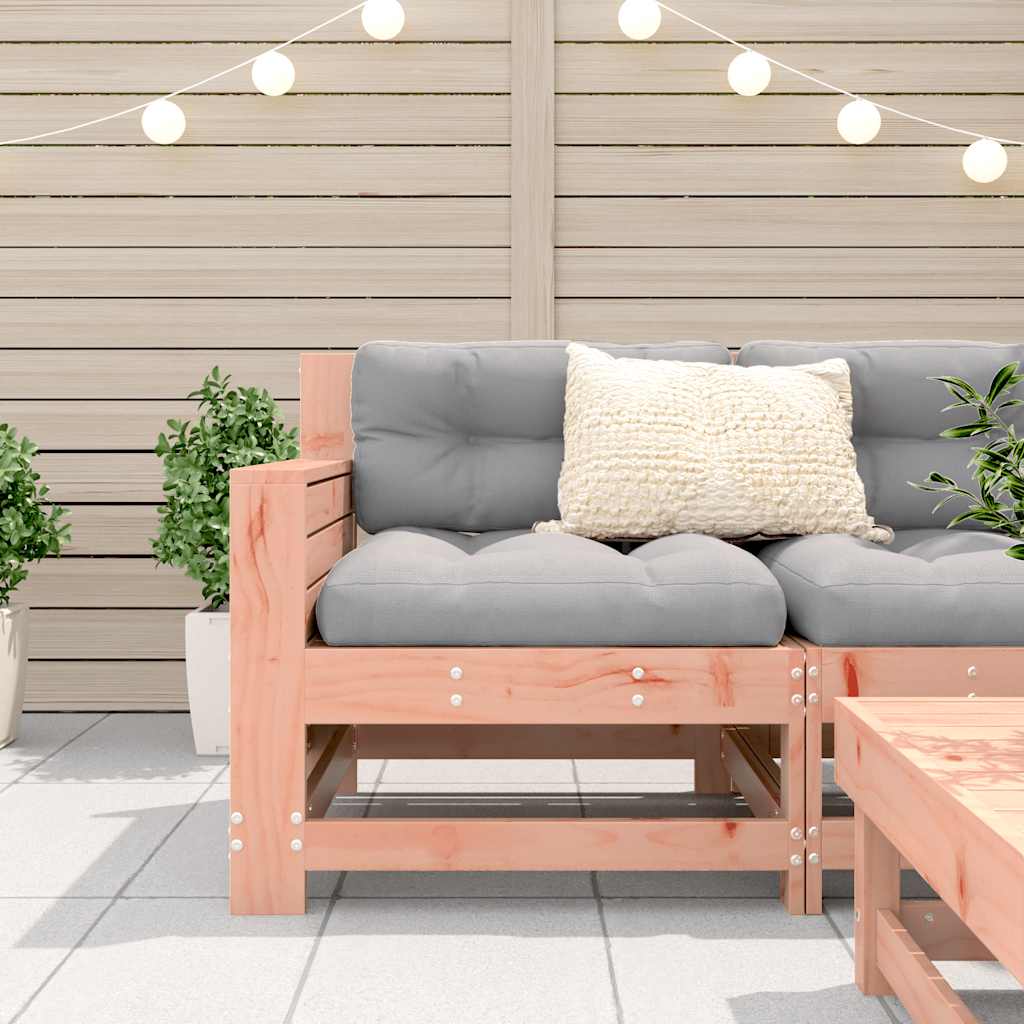 vidaXL Garden Armrest Sofa 69x62x70.5 cm Solid Wood Douglas 3