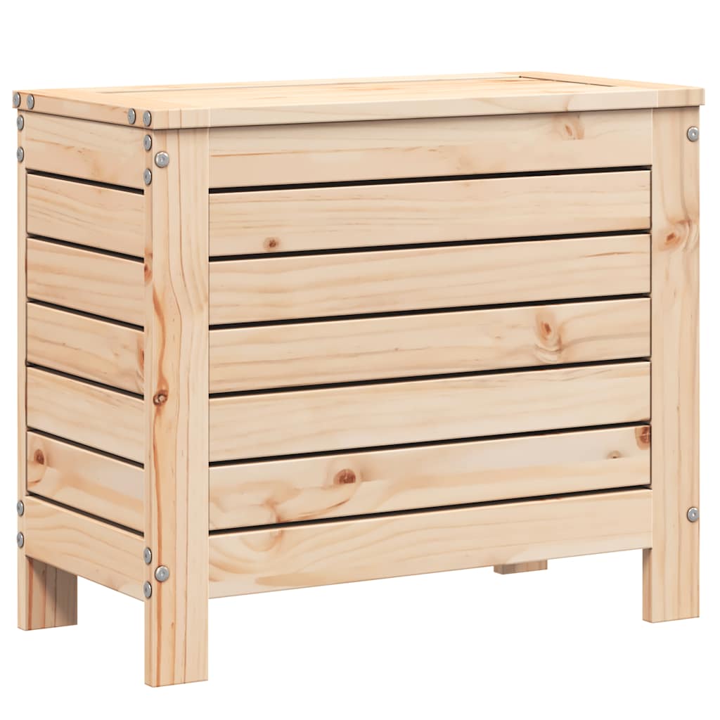 vidaXL Garden Footstool 62x31.5x52 cm Solid Wood Pine 2