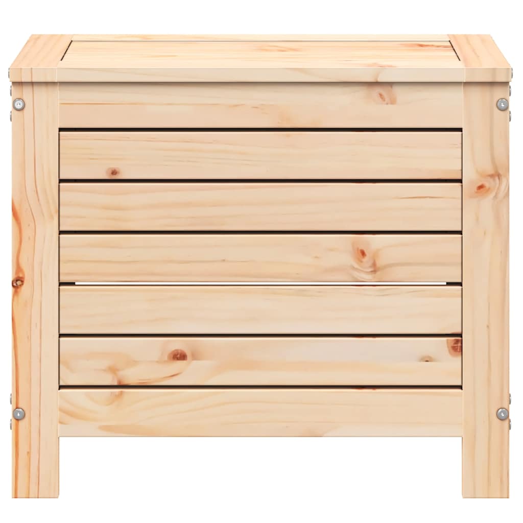 vidaXL Garden Footstool 62x31.5x52 cm Solid Wood Pine 4