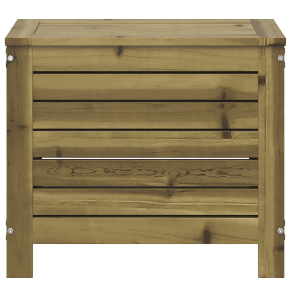 vidaXL Garden Footstool 62x31.5x52 cm Impregnated Wood Pine 4