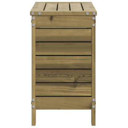 vidaXL Garden Footstool 62x31.5x52 cm Impregnated Wood Pine 5