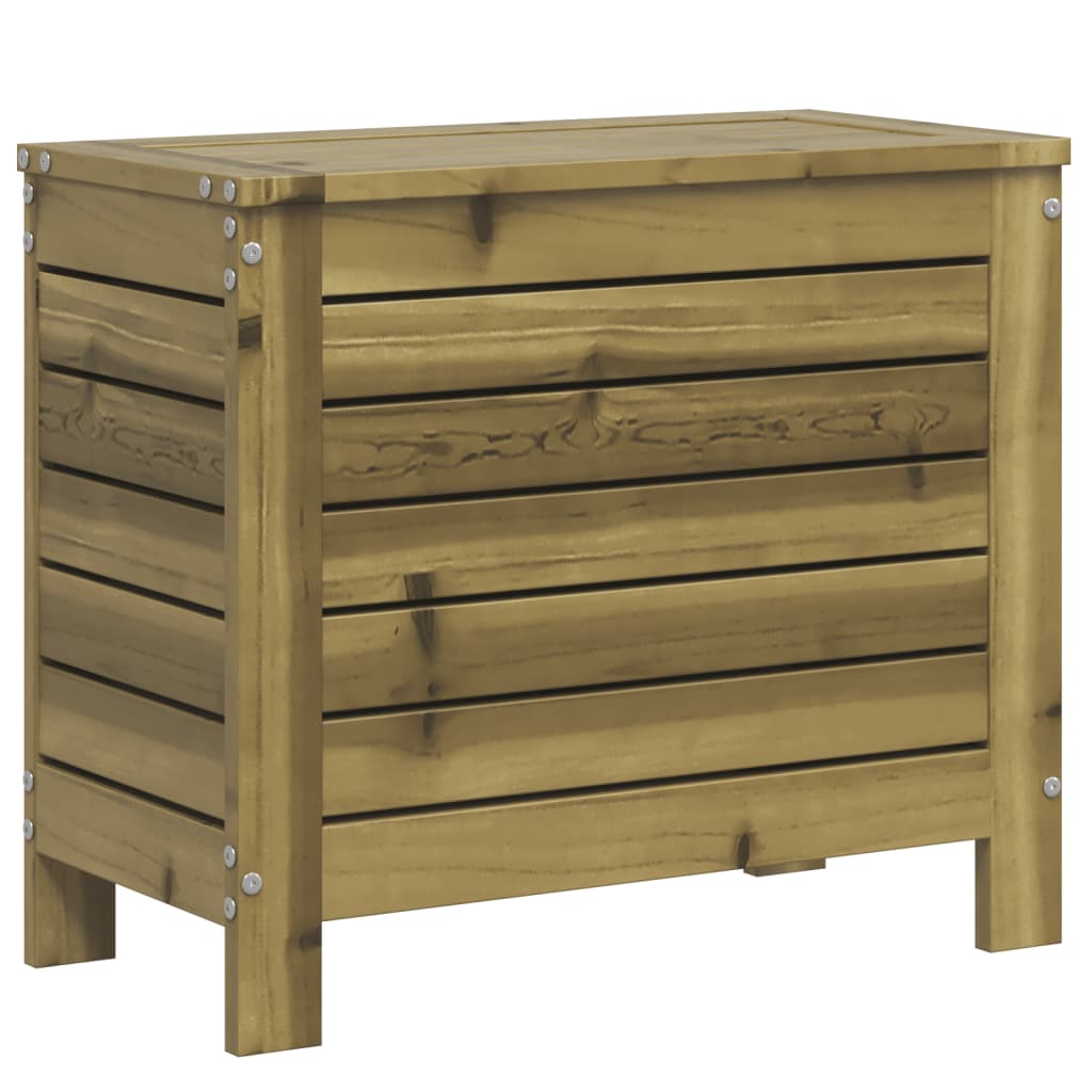 vidaXL Garden Footstool 62x31.5x52 cm Impregnated Wood Pine 6