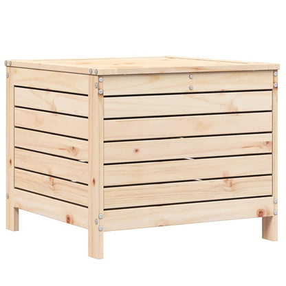vidaXL Garden Footstool 62x63.5x53.5 cm Solid Wood Pine 2