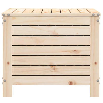vidaXL Garden Footstool 62x63.5x53.5 cm Solid Wood Pine 5