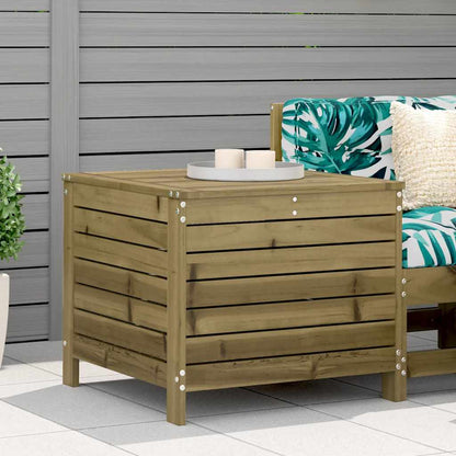 100x50x75 cm Impregnated Wood Pine Untreated impregnated pinewood Tall footstool