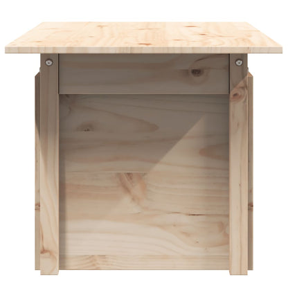 vidaXL Garden Table 100x50x75 cm Solid Wood Pine 6