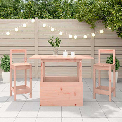 vidaXL Garden Table 100x50x75 cm Solid Wood Douglas 4