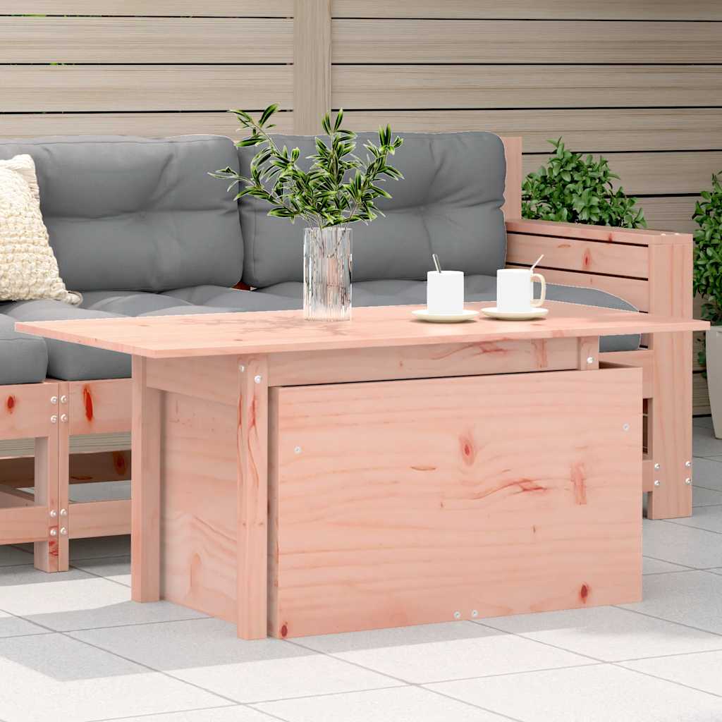 vidaXL Garden Table 100x50x75 cm Solid Wood Douglas 1