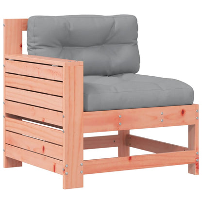 vidaXL Garden Armrest Sofa with Cushion Solid Wood Douglas 2