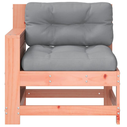 vidaXL Garden Armrest Sofa with Cushion Solid Wood Douglas 4