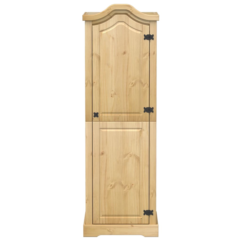 vidaXL Wardrobe Corona 55x52x170 cm Solid Wood Pine 4