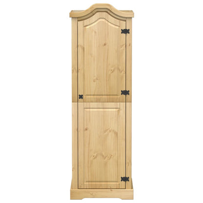 vidaXL Wardrobe Corona 55x52x170 cm Solid Wood Pine 4