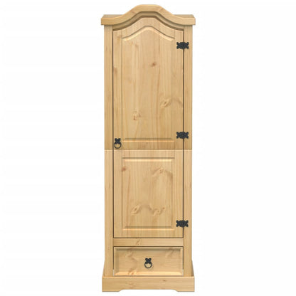 vidaXL Wardrobe Corona 55x52x170 cm Solid Wood Pine 4