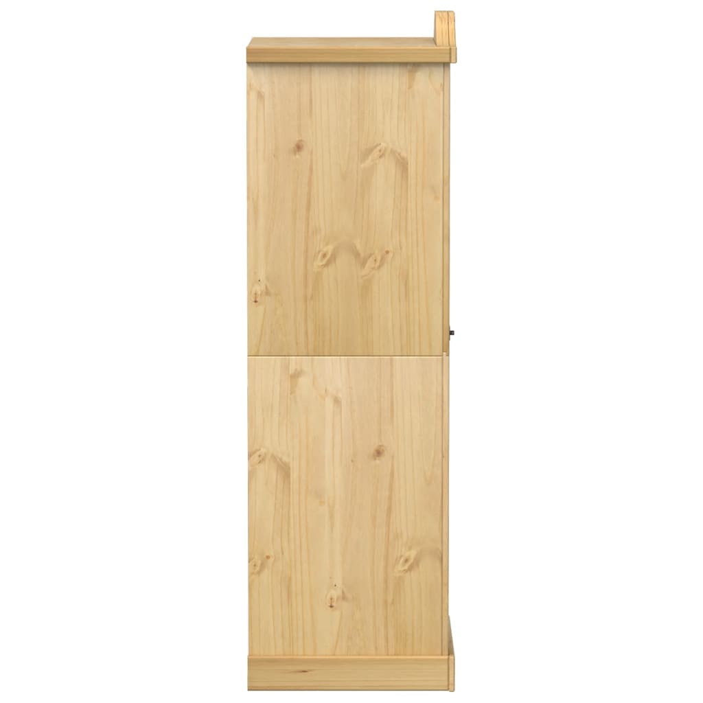 vidaXL Wardrobe Corona 55x52x170 cm Solid Wood Pine 5