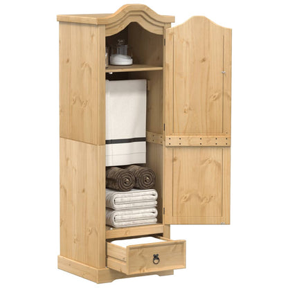 vidaXL Wardrobe Corona 55x52x170 cm Solid Wood Pine 1