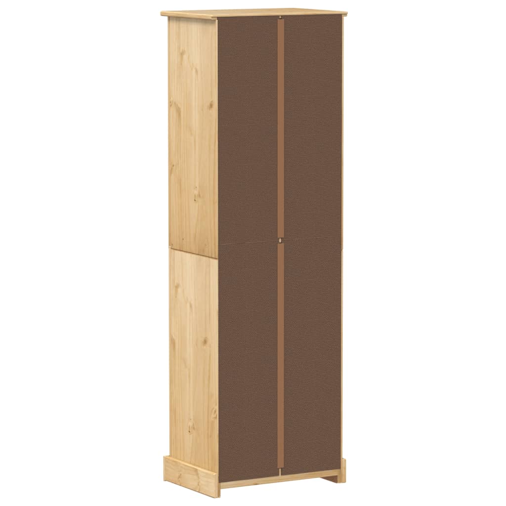 vidaXL Wardrobe Corona 55x38x170 cm Solid Wood Pine 6