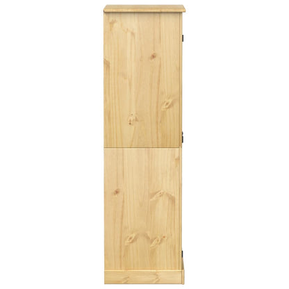 vidaXL Wardrobe Corona 76x50x170 cm Solid Wood Pine 5