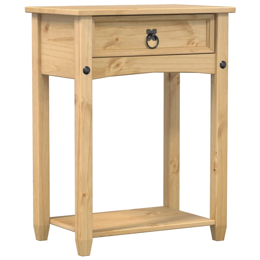 vidaXL Console Table Corona 55x35x73 cm Solid Wood Pine 2