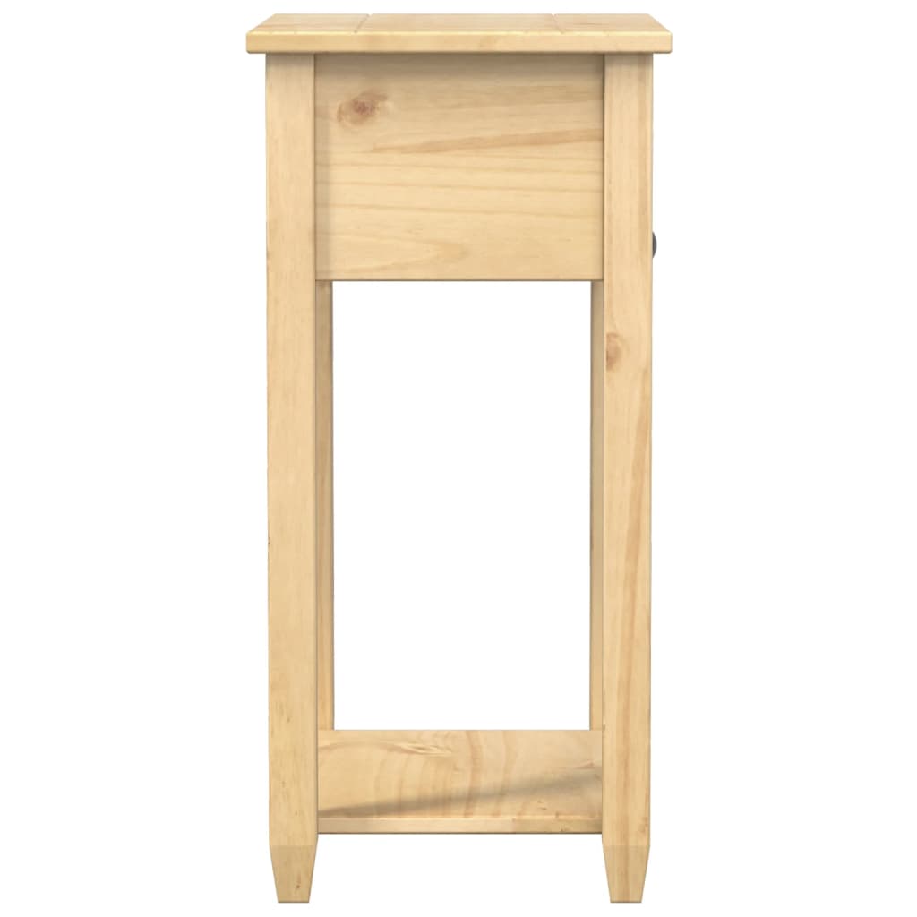 vidaXL Console Table Corona 55x35x73 cm Solid Wood Pine 5