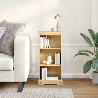vidaXL Bookcase Corona 46x29x100 cm Solid Wood Pine 3