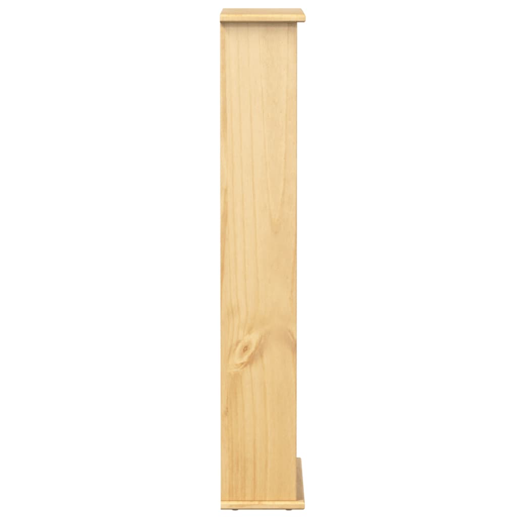 vidaXL CD Cabinet Corona 52x17.5x103 cm Solid Wood Pine 5