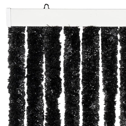 vidaXL Fly Curtain Anthracite 100x200 cm Chenille 4