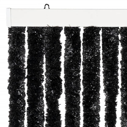 vidaXL Fly Curtain Anthracite 100x230 cm Chenille 4
