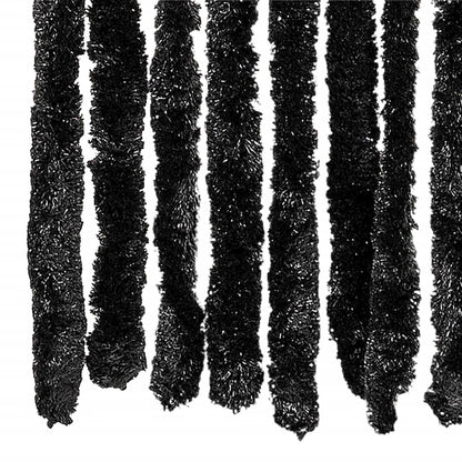 vidaXL Fly Curtain Anthracite 100x230 cm Chenille 6