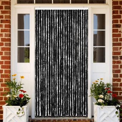 vidaXL Fly Curtain Anthracite 100x230 cm Chenille 1